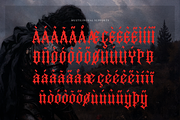 Tonduk | Blackletter Font, a Blackletter Font by Denustudios (Thumbnail 11 of 12)