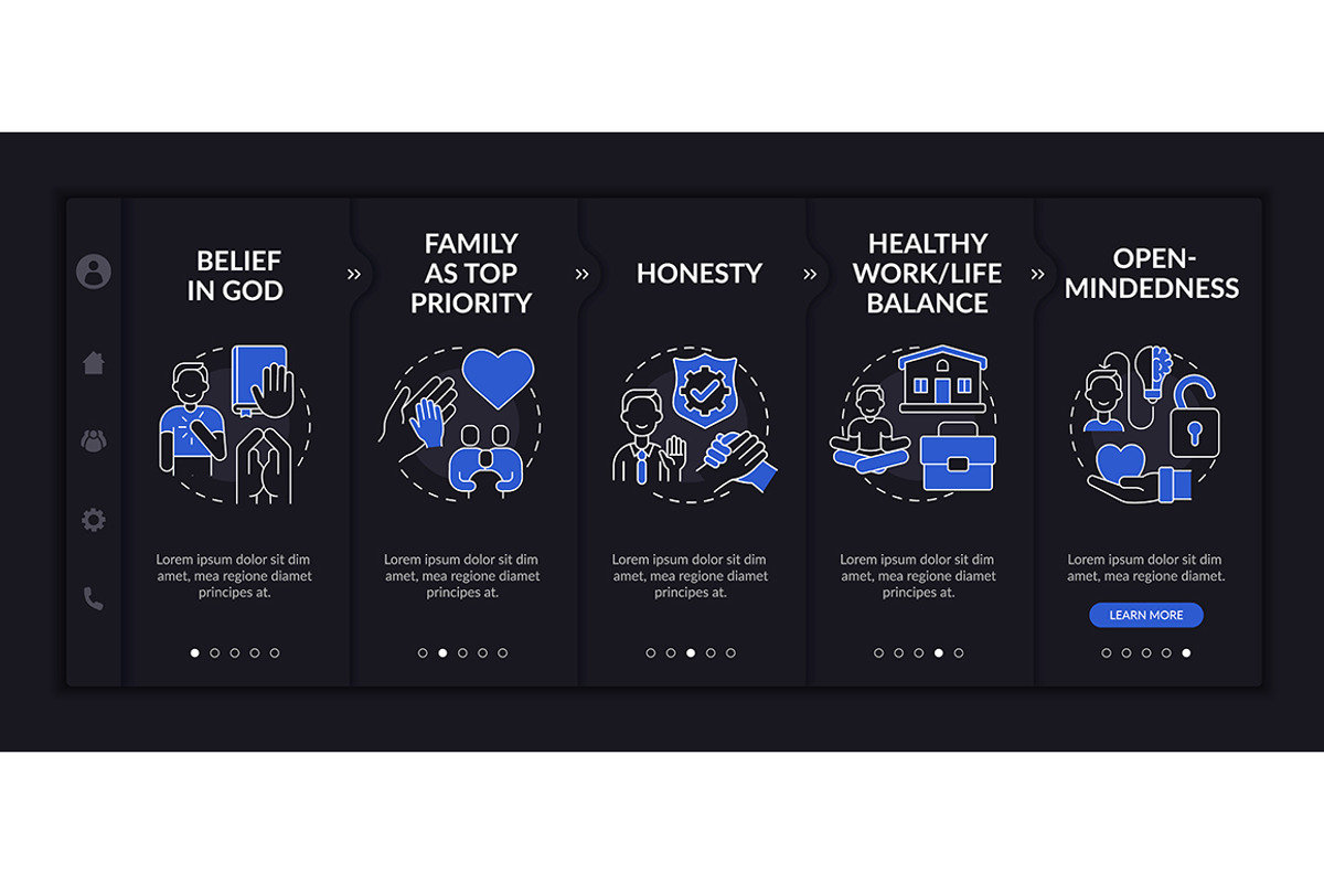 Personal morality template, a Templates & Theme by IMG Visuals