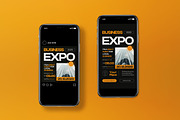 Minimalist Business Expo Flyer Set, a Flyer Template by graphicook (Thumbnail 3 of 3)