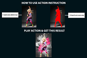 Poster Maker photoshop action, an Action Add-On by Design Forest (Thumbnail 3 of 10)