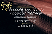 Bright Light, a Script Font by Omotu Studio (Thumbnail 11 of 12)