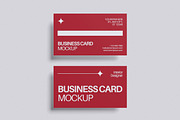 Business Card Mockup Bundle Set, an Advertising Mockup by Rielismee (Thumbnail 2 of 5)
