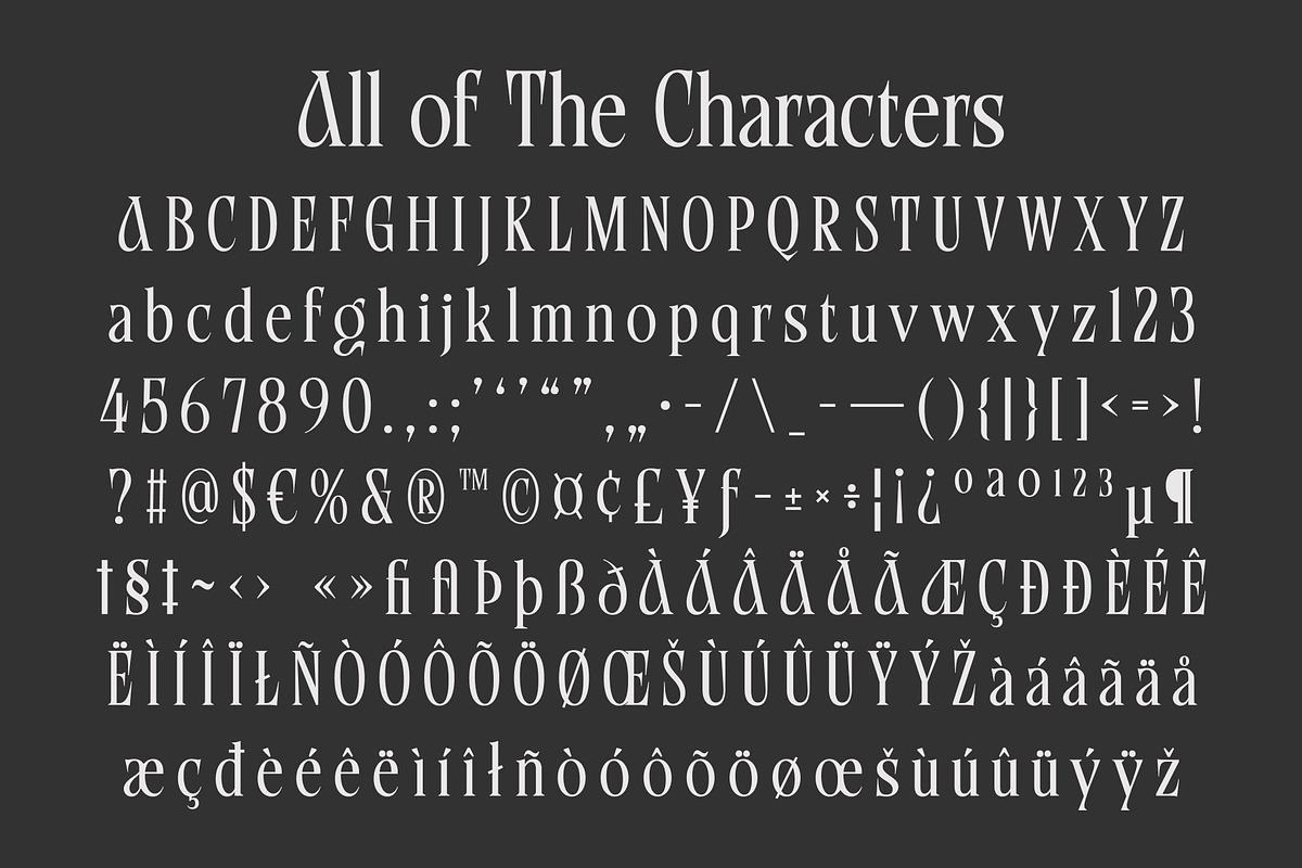 CS Bolgery – Elegant Serif Font, a Serif Font by Craft Supply Co. (Photo 8 of 8)