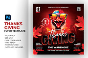Thanksgiving Flyer, a Flyer Template by Artonix (Thumbnail 1 of 2)