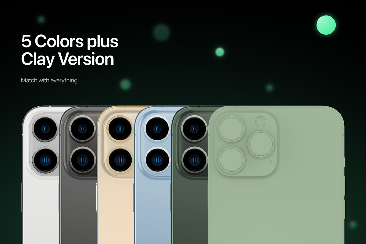 Top 12 iPhone 13 Pro Max Mockups, an iPhone Mockup by 360 Mockups (Photo 3 of 7)