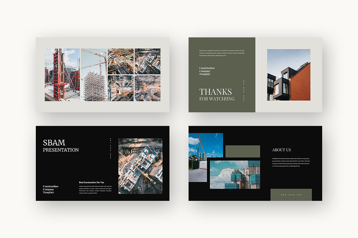 Sbam : Building Firm Powerpoint, a Presentation Template by Punkl Camp (Photo 9 of 16)