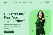 Modern Next.js Fashion Landing Page, a Landing Page Template by WebMasteryStudio (Thumbnail 8 of 8)