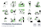 Matilda - 175 Illustrations, an Animal Illustration by Vectopus.com (Thumbnail 8 of 12)