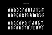 Scomgah Gelojas - Medieval Font, a Blackletter Font by Iqsiart Studio (Thumbnail 8 of 9)