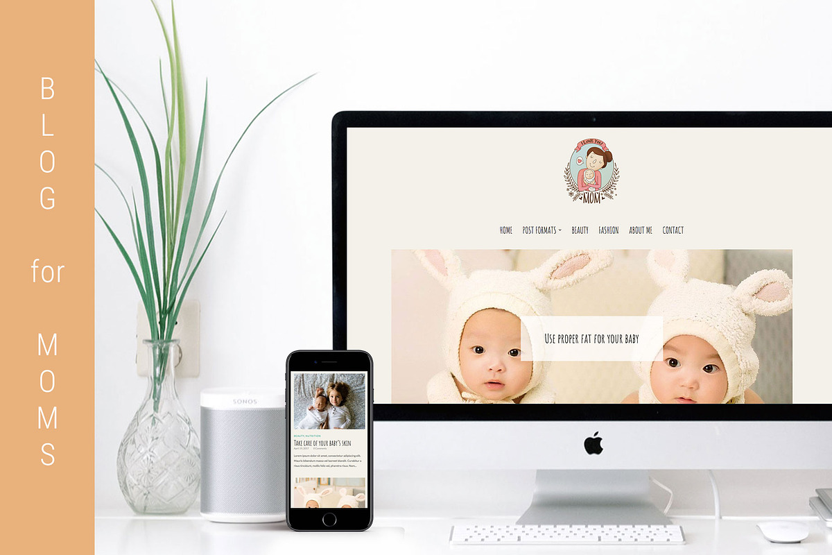 Mom Love - WordPress Blog Theme, a WordPress Template by EasyBlog Themes (Photo 2 of 5)