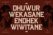 Squired Dimonds Display Typeface, a Serif Font by Storytype Studio (Thumbnail 3 of 15)