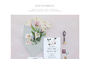 Cards flat lay mock up, Aventurine, a Product Mockup by The Amore Vault (Thumbnail 4 of 5)