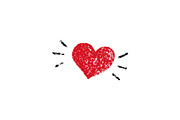 Crayon Doodle Hearts, an Object Graphic by Elena Pimukova (Thumbnail 7 of 36)