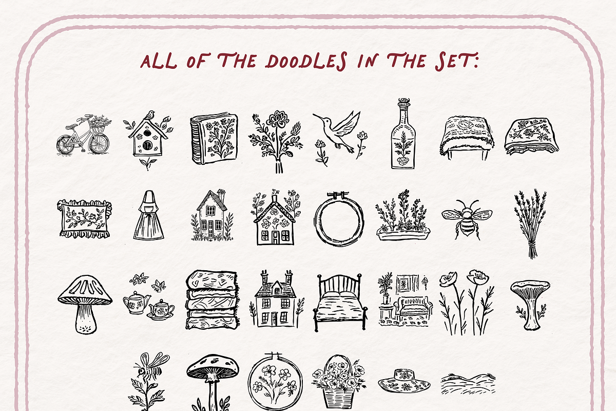 Cottagecore Clipart, Garden Set, an Object Graphic by The October Creative (Photo 4 of 6)