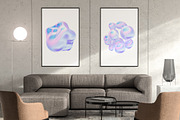 Fluid Holographic Shapes, a Texture Illustration by Mockups & Illustrations (Thumbnail 6 of 9)