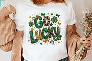 St Patricks Png Faux Yarn Go Lucky, an Illustration by Designking (Thumbnail 4 of 6)