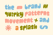 Funky Things, a Sans Serif Font by Rahagita Studio (Thumbnail 2 of 9)