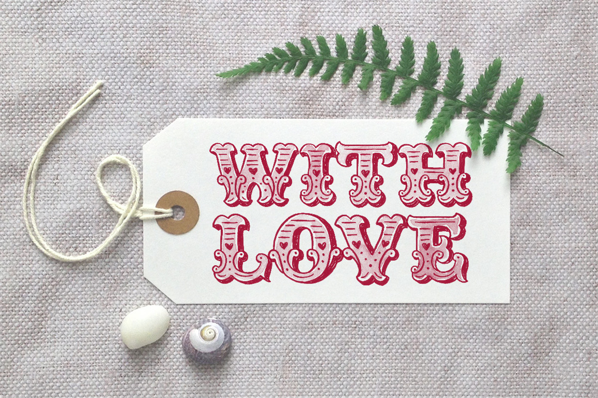 Uncle Bill Watercolour Display Font preview 8