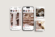 Social Media Instagram Post Mockups, an iPhone Mockup by Difa Design (Thumbnail 3 of 5)