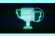 Pixel Display Retro Screen Mockup, a Layer Style Add-On by studiogstock (Thumbnail 2 of 4)