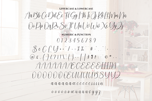 January Script Font