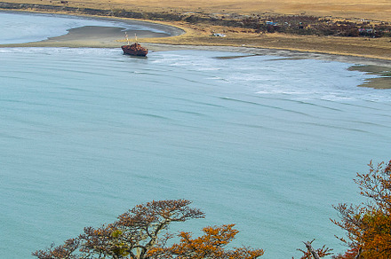 Cabo san pablo beach aerial view, tierra del fuego, argentina, a Nature Photo by DanFLCreativo