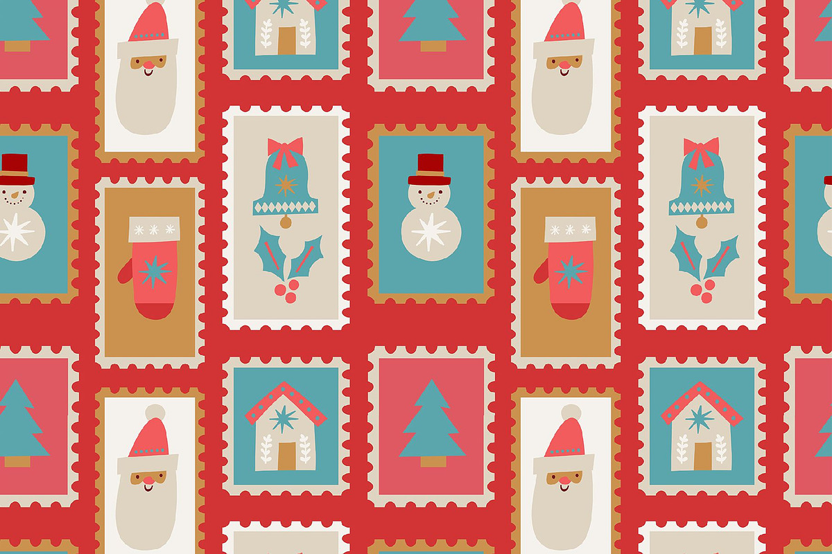 Merry Christmas Clipart, a Decorative Illustration by Barkova Nadya (Photo 7 of 9)