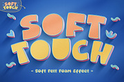 Soft Felt Foam Text Effects, a Layer Style Add-On by Andrew Skoch Design (Thumbnail 7 of 8)