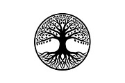Tree of Life Circle SVG Bundle, an Illustration by Gfx_Store (Thumbnail 11 of 50)