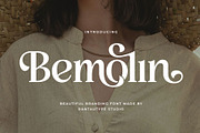 Bemolin Elegant Branding Font, a Serif Font by RantautypeStudio (Thumbnail 1 of 19)