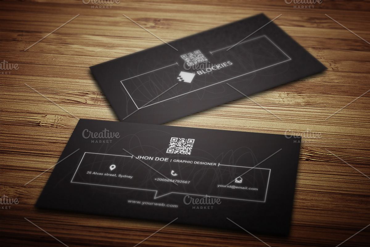 Creative Business Card Template, a Business Card Template by Pentaclay (Photo 2 of 5)