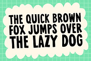 Apple Juice - A Hand Drawn Font, a Sans Serif Font by Happy Type Club (Thumbnail 6 of 6)