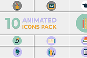Education Icons for DaVinci Resolve, a Templates & Theme by 2dfx (Thumbnail 1 of 2)