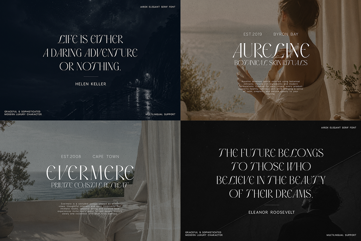 Luxury Serif Collection - 8 Fonts, a Serif Font by Only Fonts (Photo 6 of 12)