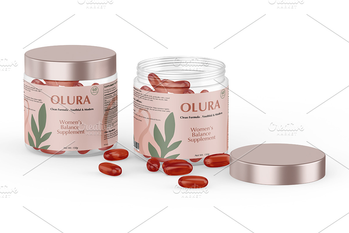 Gummies Jar Mockup Set, a Packaging Mockup by Mockups Planet (Photo 5 of 5)