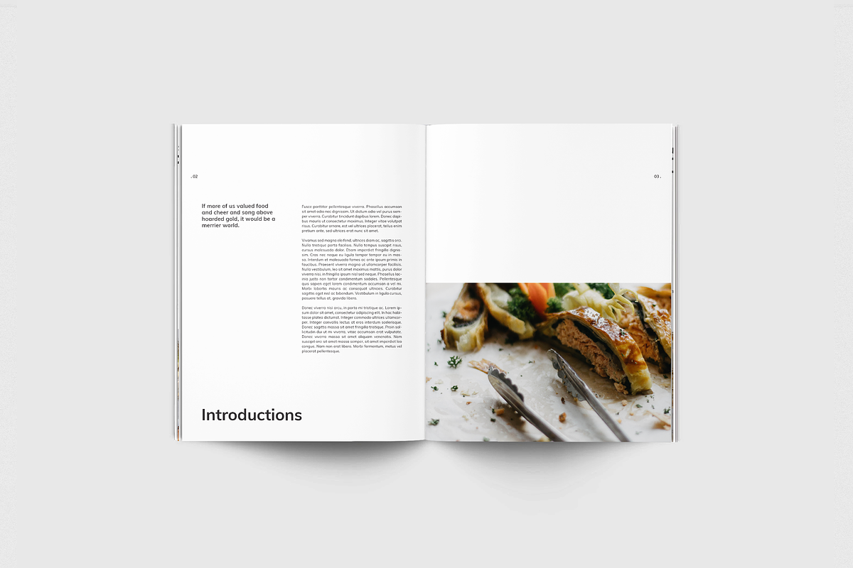 Recipe Book, a Brochure Template by silukEight (Photo 4 of 13)