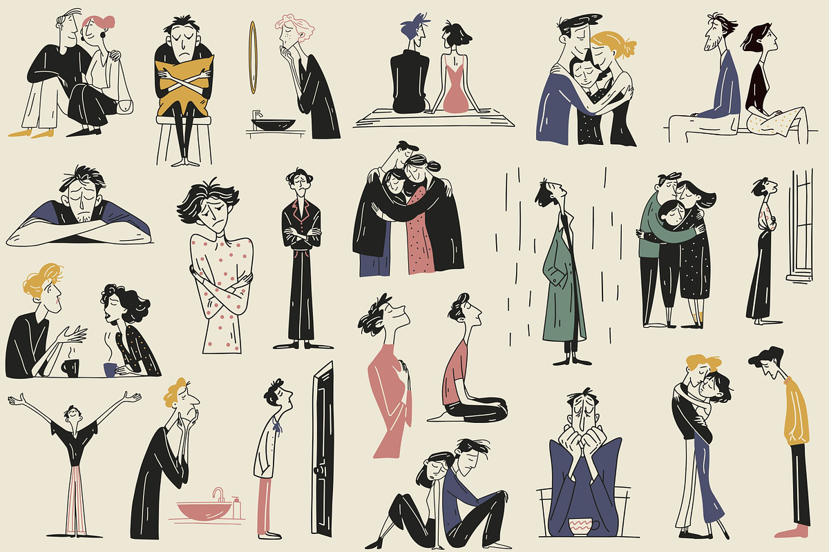 Mental Wellness: 50 Mindful Moments, a Person Illustration by Veyla (Photo 4 of 15)
