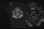 10 Bundle Dark Art King Neptune Sea, an Illustration by Morspective (Thumbnail 2 of 7)