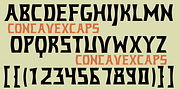 Concavex, a Sans Serif Font by Ingrimayne Type (Thumbnail 4 of 7)