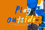 SATIRO - Rough Brush Handwriting, a Font by Incools (Thumbnail 4 of 7)