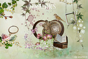 Vintage Rose Scrapbook Creator, an Illustration by Digidesignresort (Thumbnail 4 of 6)