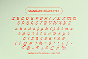 Crudents - Bold Display Script, a Script Font by Bale Type (Thumbnail 9 of 9)
