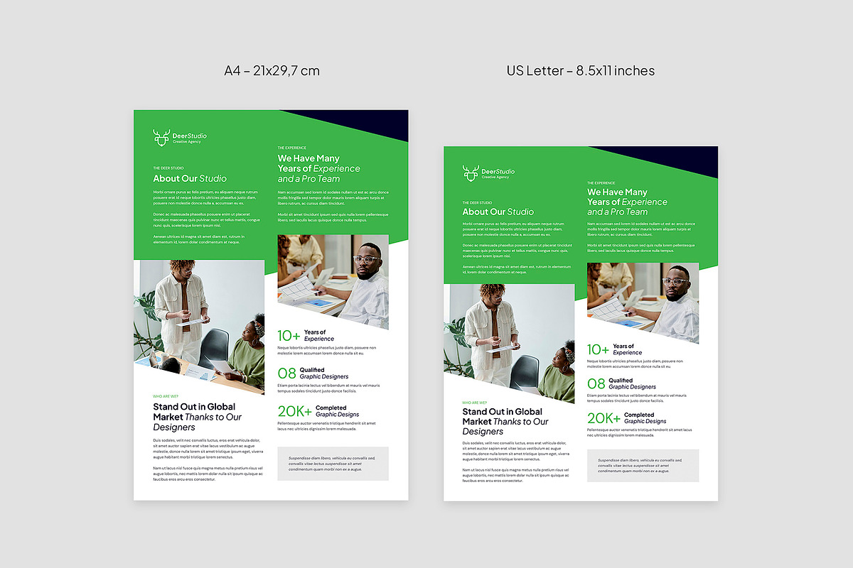 Web Studio Corporate Flyer Template, a Flyer Template by artbart (Photo 5 of 10)