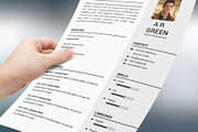 Clean Resume/CV, a Resume Template by designvillage (Thumbnail 3 of 12)