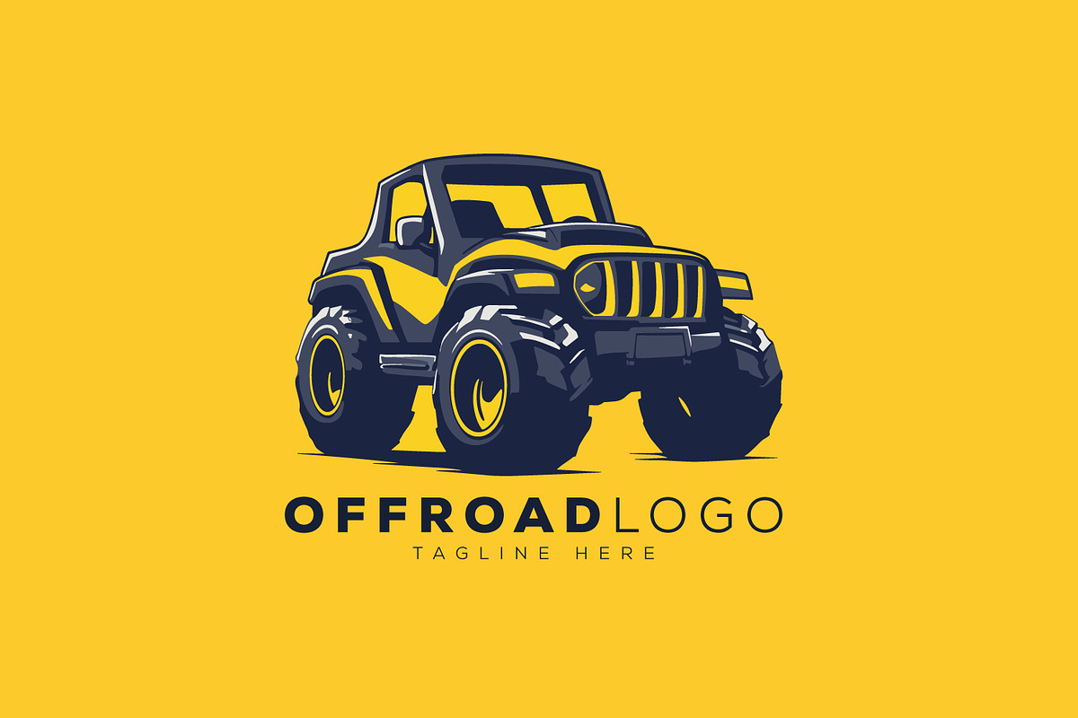 Offroad Logo, a Branding & Logo Template by Xoovion