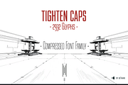 Tighten Capitals -04 Fonts-, a Sans Serif Font by deFharo (Thumbnail 5 of 9)