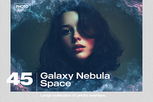 Galaxy Nebula Space Overlays