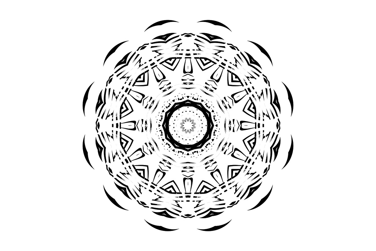 Artistic Mandala Vector Collection, a Decorative Illustration by NJ Himel (Photo 75 of 101)