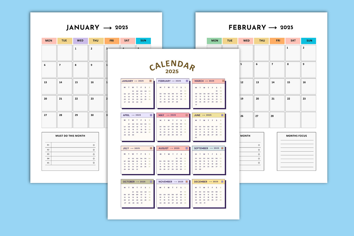 2025 Language Learning Planner, a Stationery Template by Designmela01 (Photo 3 of 5)