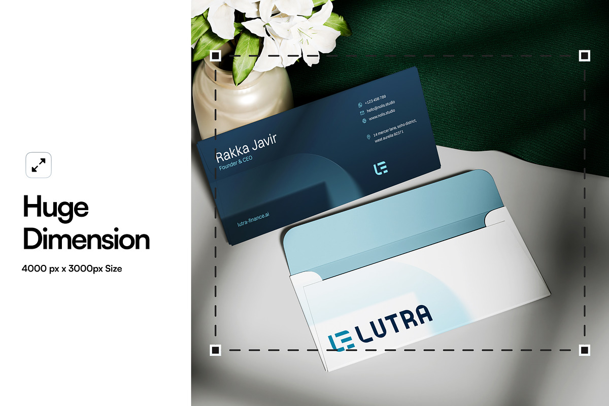 Envelope Mockup, an Advertising Mockup by SLAB! Design (Photo 2 of 7)